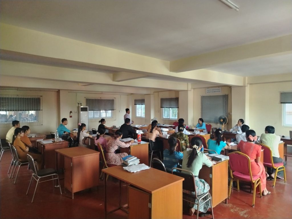 Monthly Staff Meetings Led by the Assistant Vice President